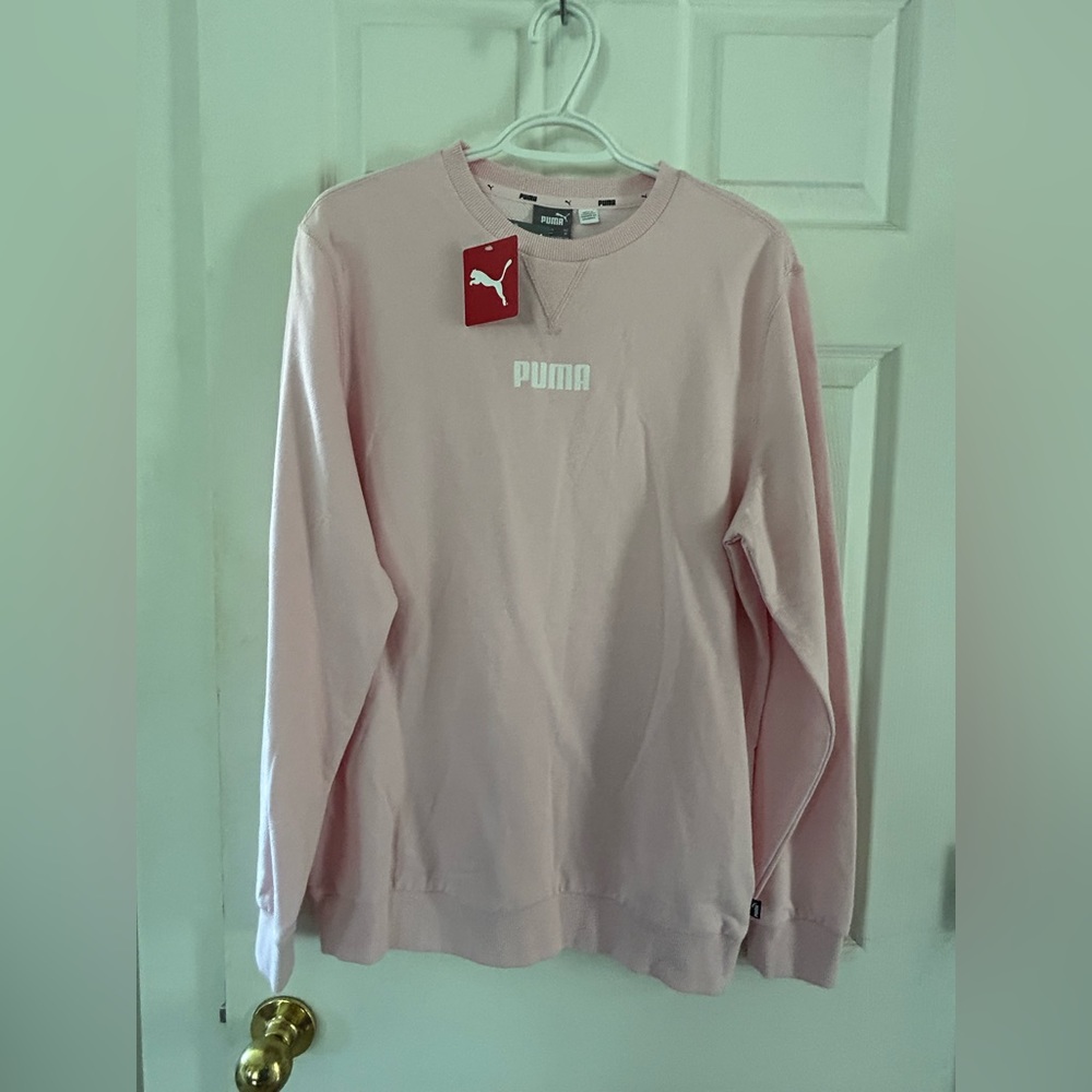 Pink Puma sweater brand new with tags